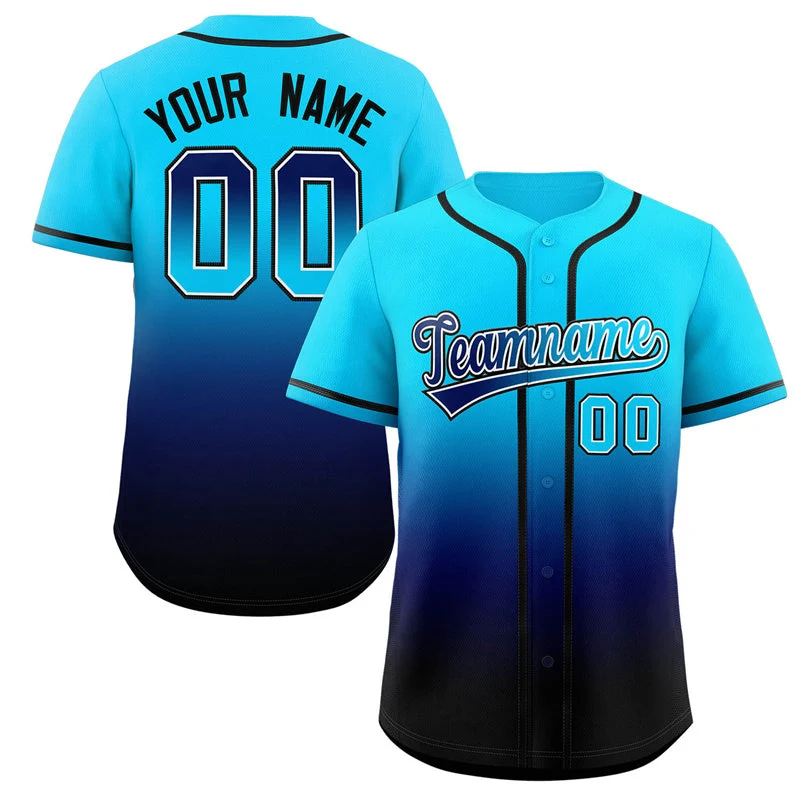 Gradient Baseball Jersey