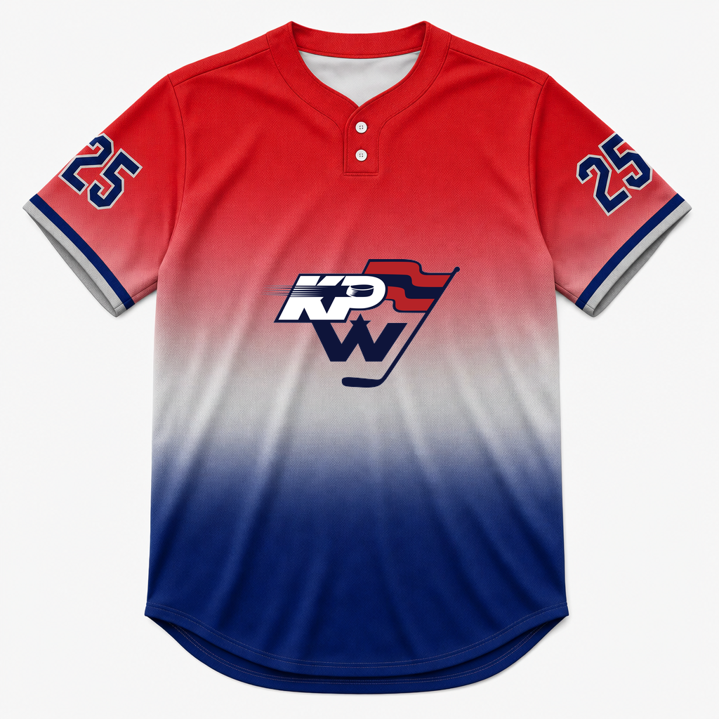 Gradient Baseball Jersey