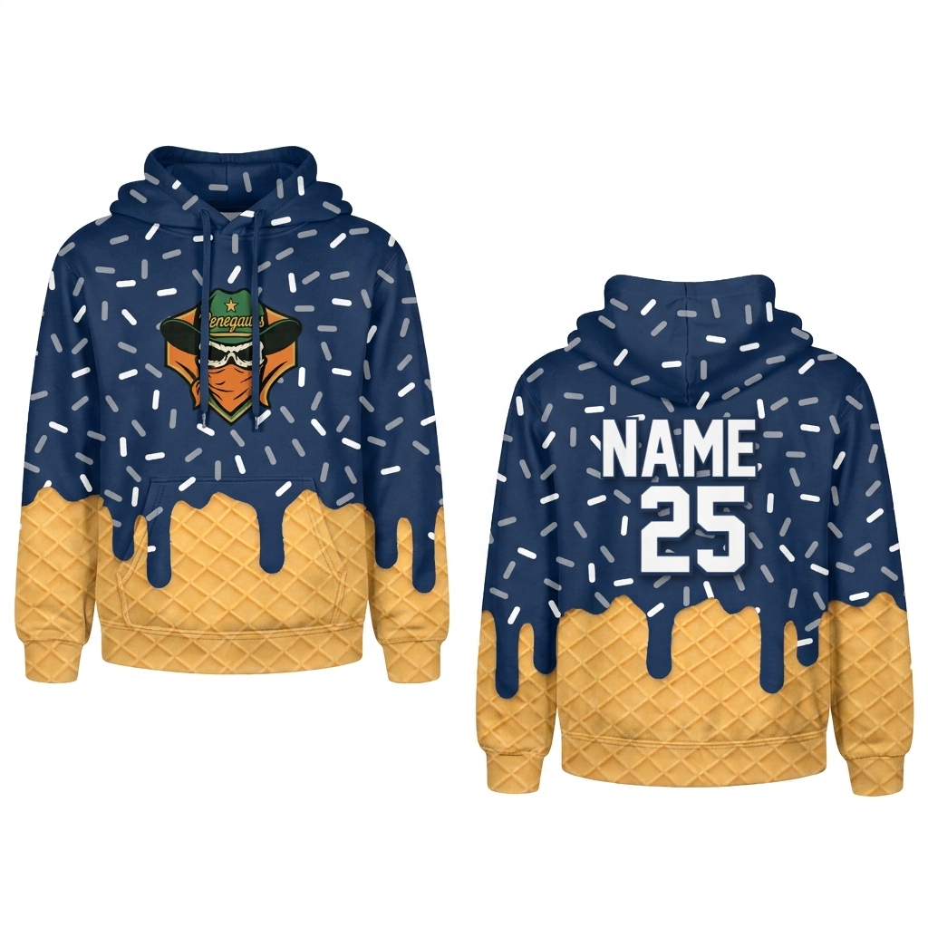 Ice Cream Drip Hoodie