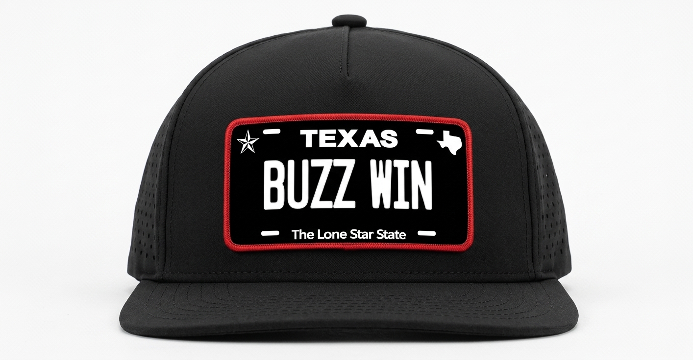 Texas License Plate Hat