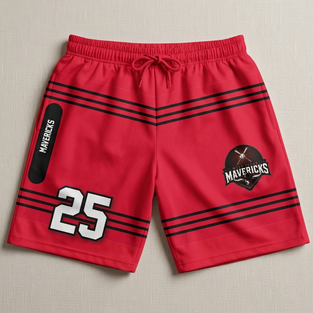 Custom Crayon Swim Trunks