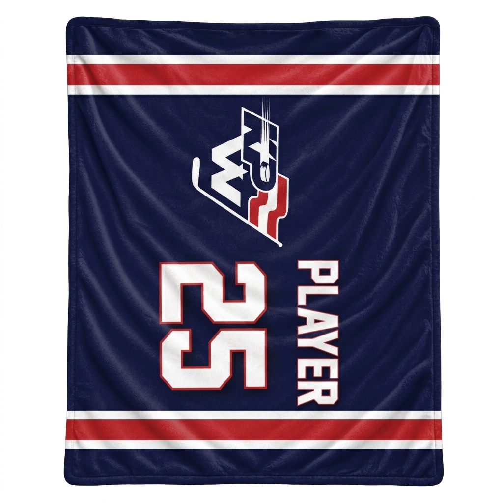 Repeating Wordmark Blanket