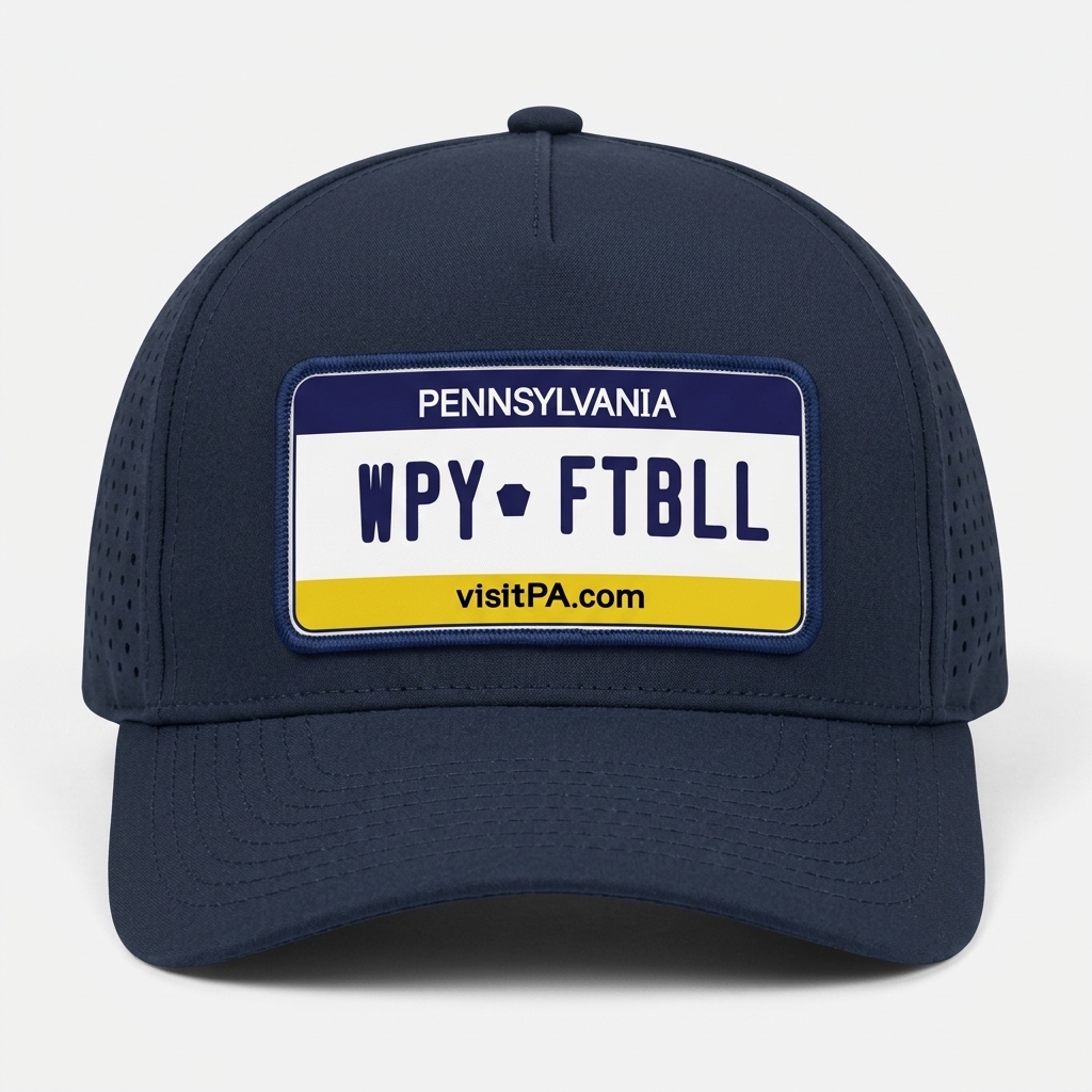 Pennsylvania WPY FTBLL License Plate Hat