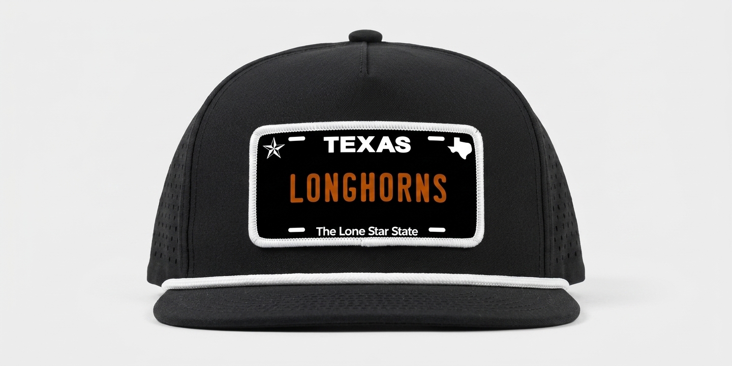 Texas Longhorns License Plate Hat