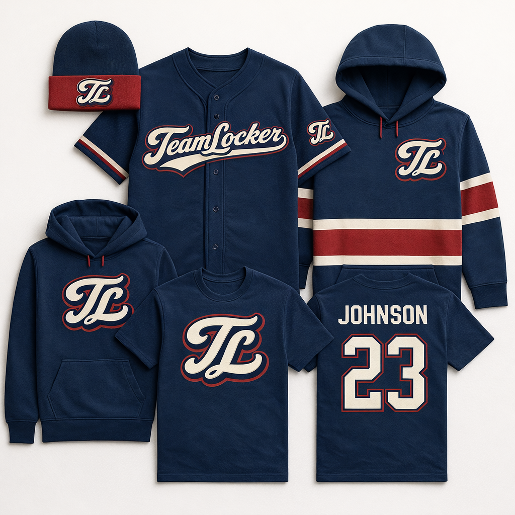 Team Locker apparel collection