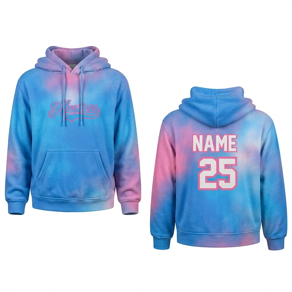 Cotton Candy Custom Hoodie