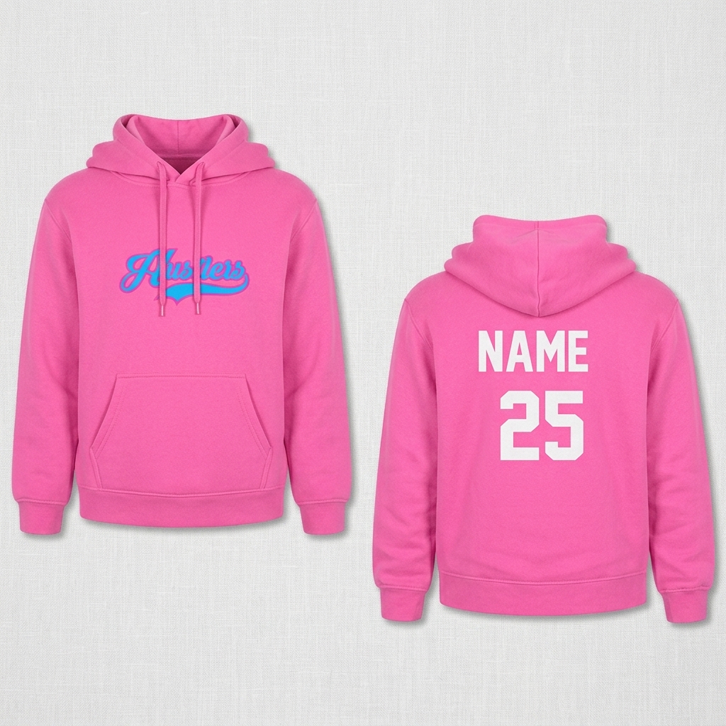 Solid Color Custom Hoodie